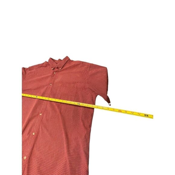 Mens Timberland Red Plaid Button-down Long-sleeve Shirt 2XL - Picture 5 of 9